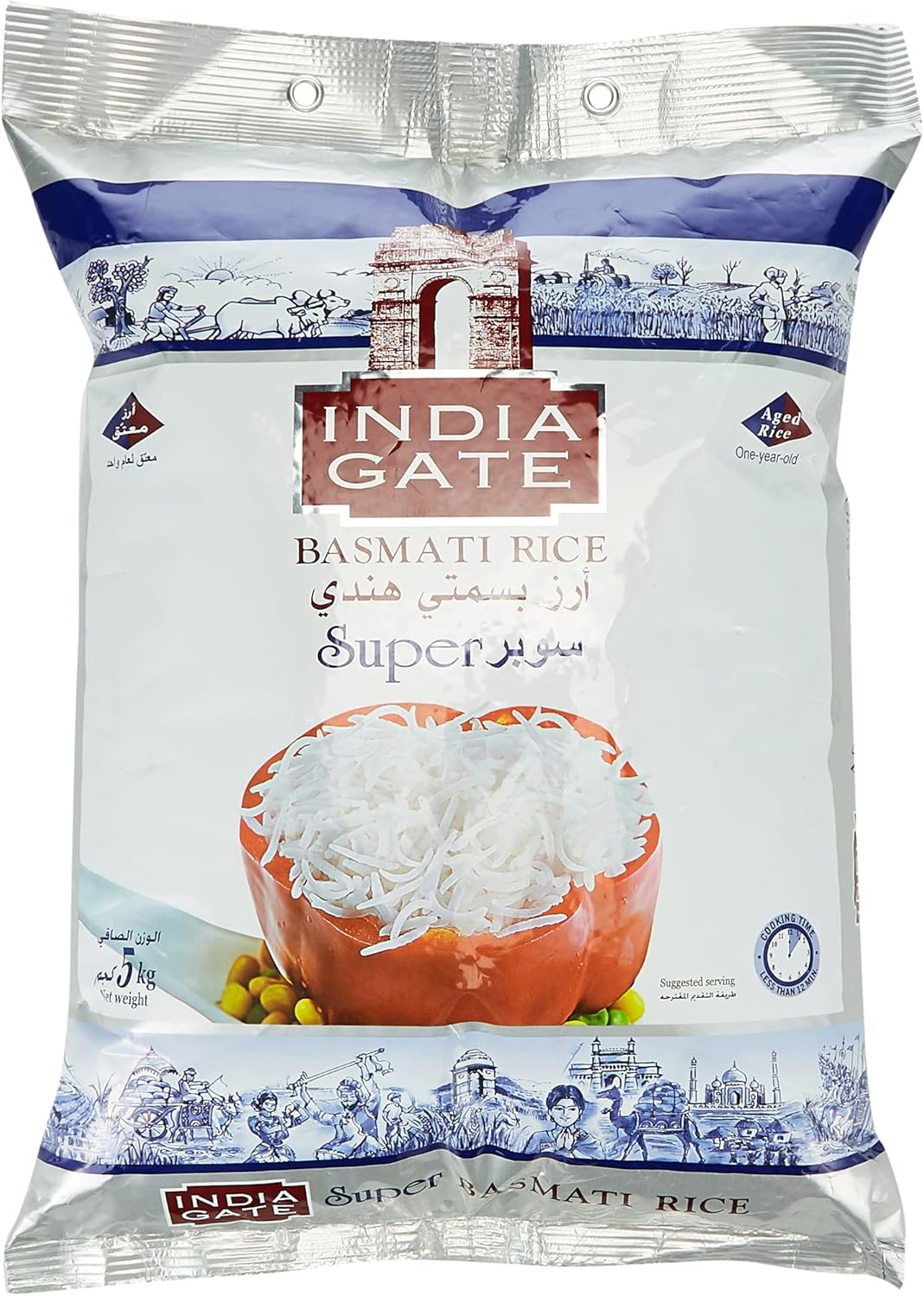 India Gate Super Basmati Rice - 5 kg
