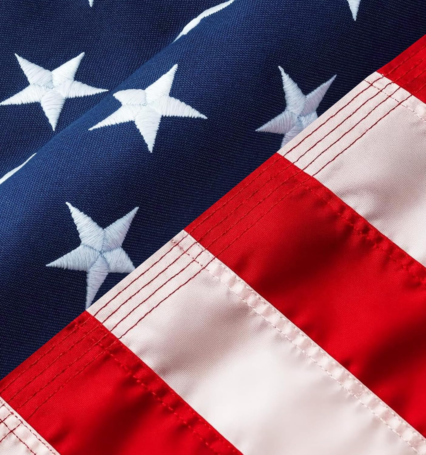 LIMEFLAG American Flags for Outside 3x5 ft – Heavy Duty USA Flag, Weather Resistance, UV Treated for 50% More Fade Resistance
