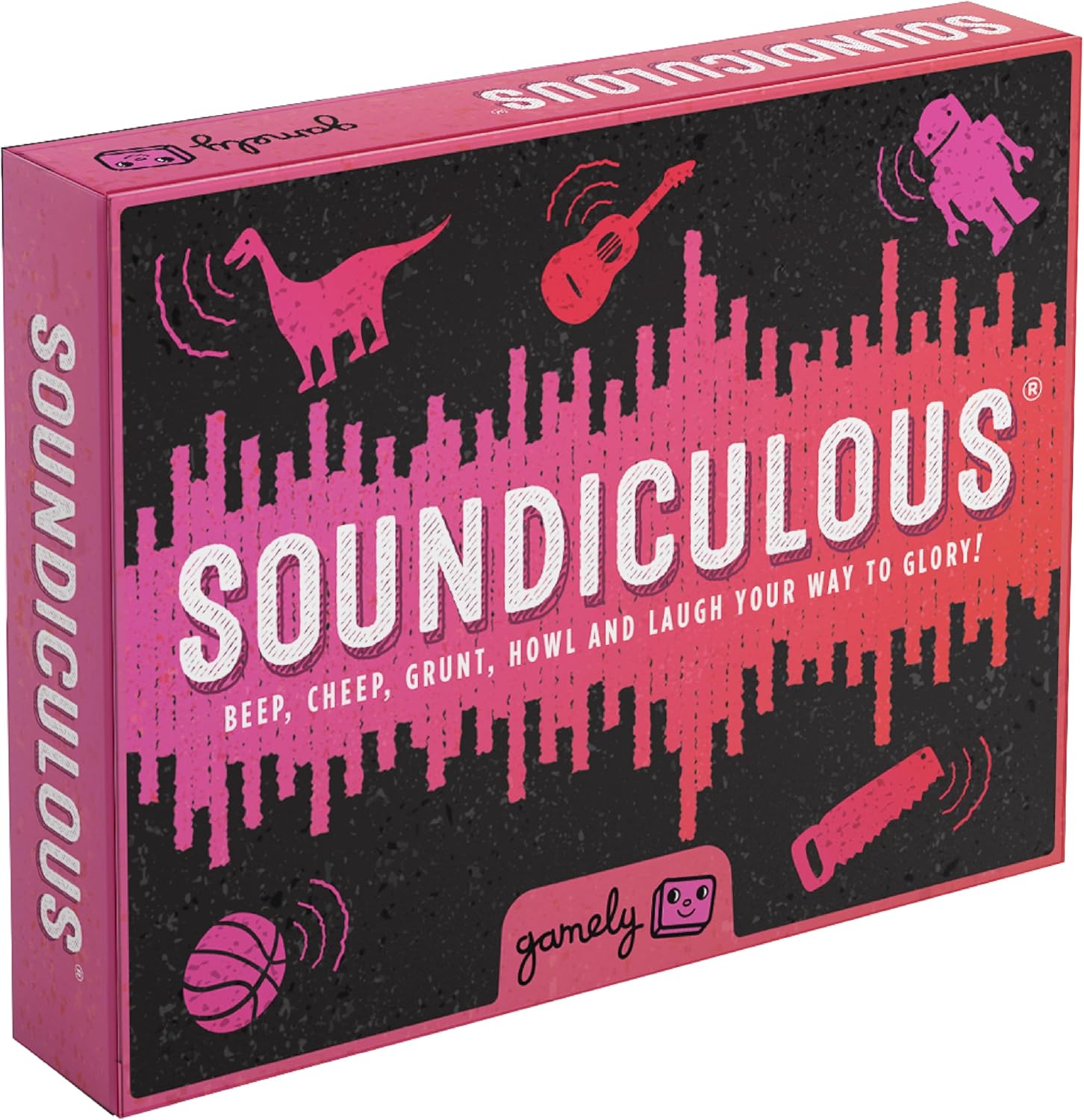 Soundiculous: The pocketsize partygame of hilarious sounds | The family-friendly card game that gets kids, adults and the whole family laughing