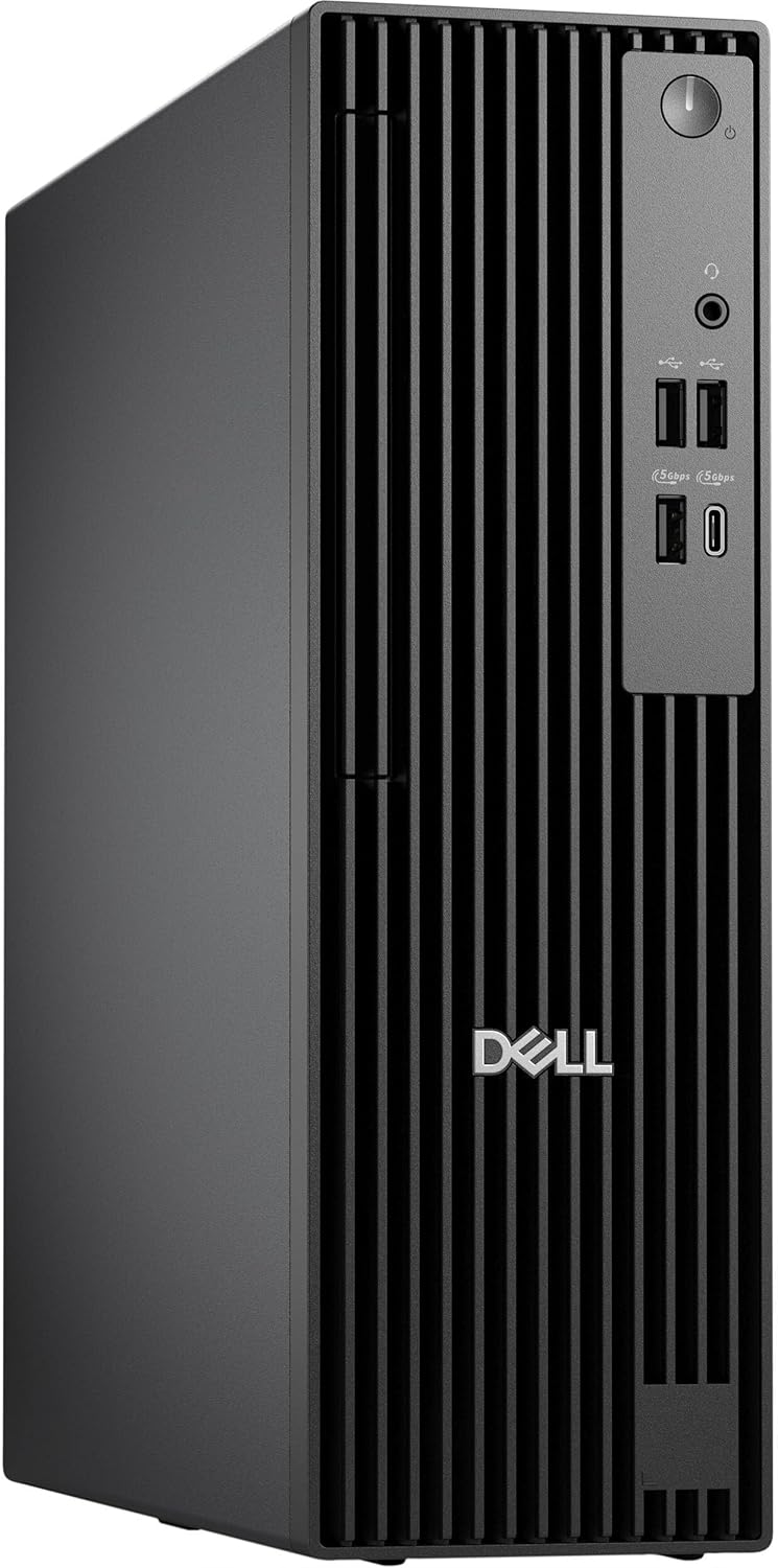 Dell Pro Slim QCS1250 SFF Desktop Computer - Intel Core Ultra 9 285K Processor up to 5.7GHz, 16GB RAM, 512GB NVMe SSD, Intel Graphics, Keyboard & Mouse, Windows 11 Pro – Small Form Factor Business PC