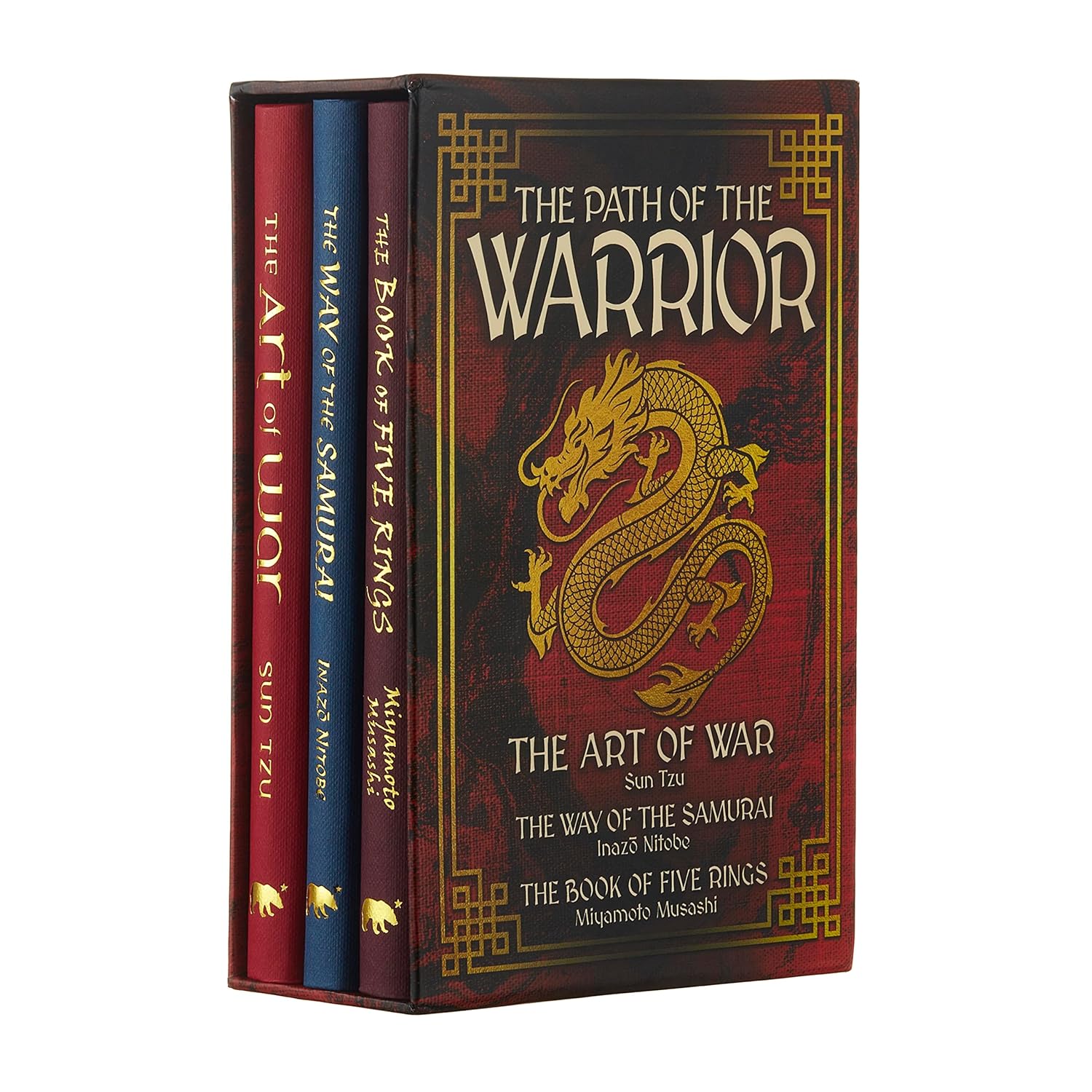 The Path of the Warrior Ornate Box Set: The Art of War, The Way of the Samurai, The Book of Five Rings