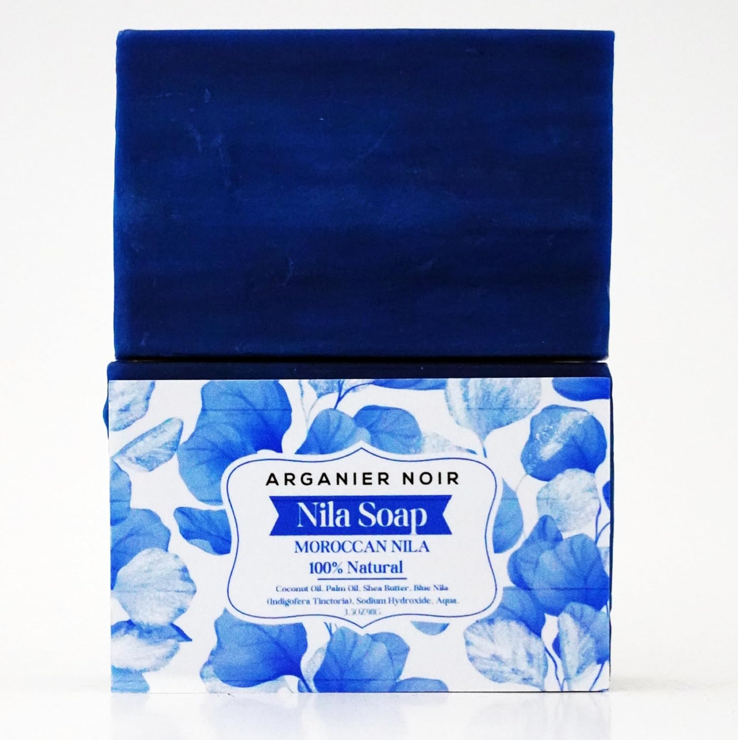 Moroccan Nila Soap 100% Natural, Sourced from Morocco made with Pure Nila, Shea Butter and Coconut Oil. 1BAR