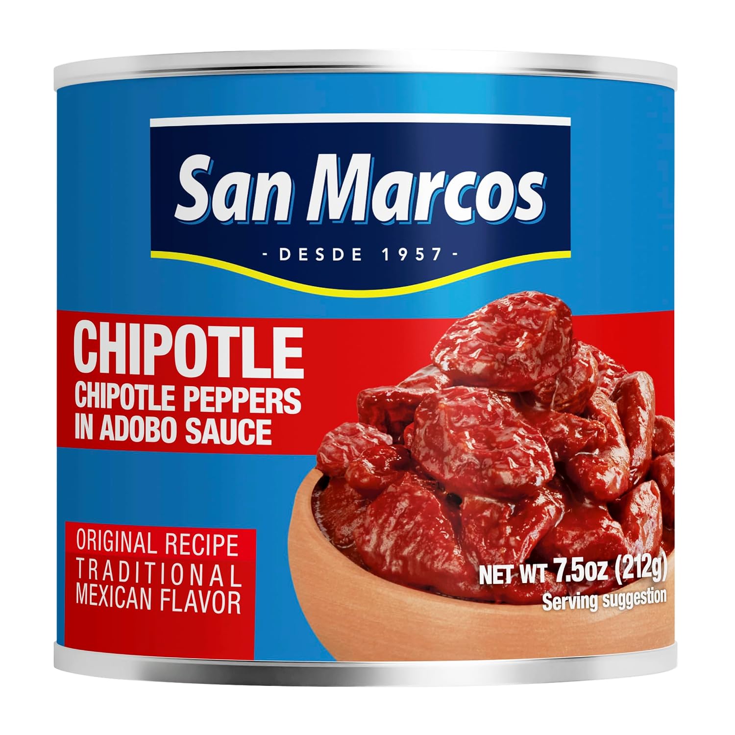San Marcos Chipotle Peppers, 7.5 Ounce