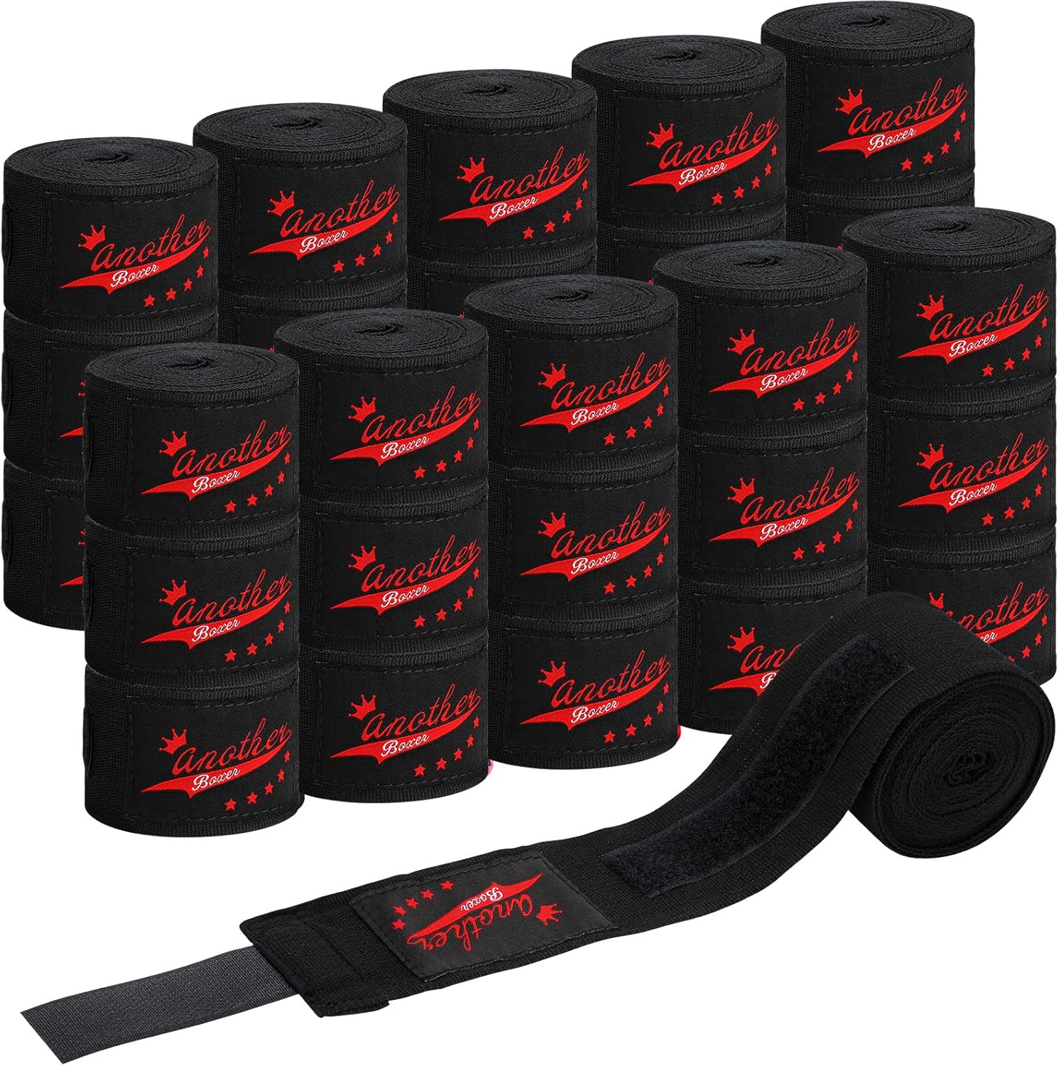 15 Pairs Boxing Wraps for Hand 180 Inch Boxing Hand Wraps Bulk Martial Arts Sports Handwraps for Boxing Kickboxing Mexican Style Hand Wraps for Muay Thai MMA Kickboxing Training Gym (Classic Colors)