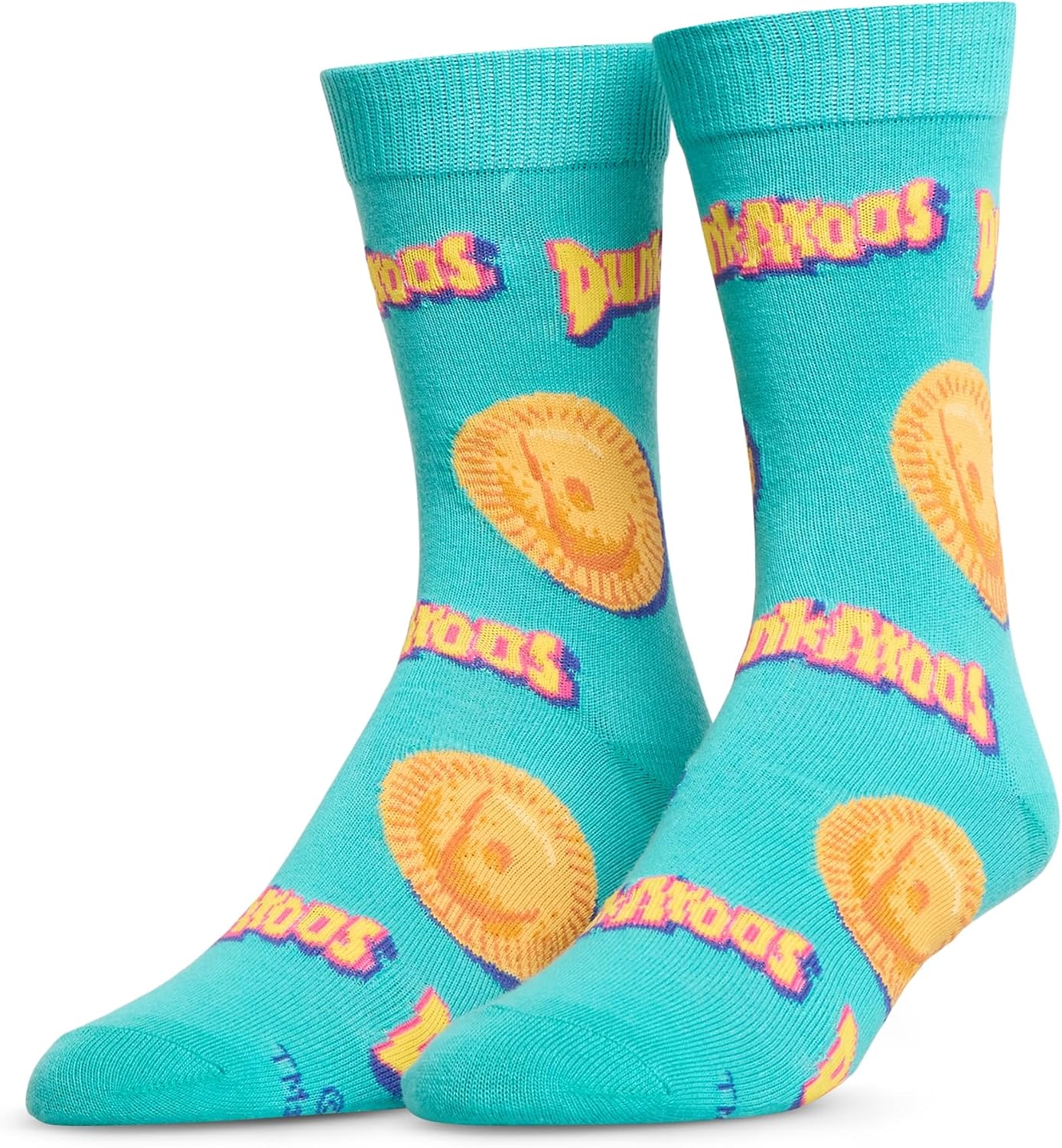 Crazy Socks – Food & Drink Novelty Crew Socks – Large – Licensed Dr Pepper Gushers Dunkaroos Gift Socks