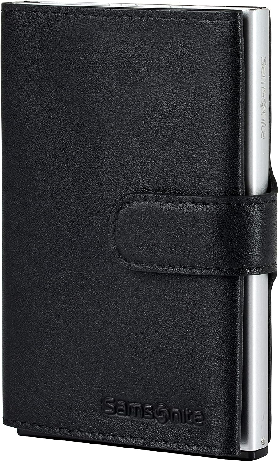 Samsonite Alu Fit SLG - Wallet, 10.2 cm, Black (Black)