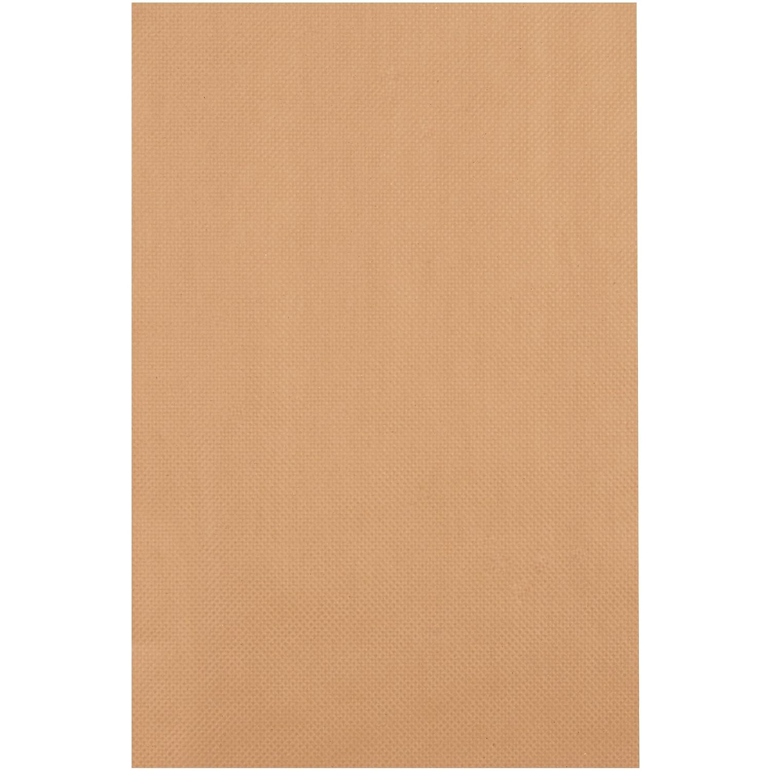 BOX USA Indented Kraft Brown Paper Sheet, 24" x 36", 100% Recycled Paper, 210 Sheets Per Case, Ideal for Shipping, Packing, Moving, Gift Wrapping, Craft, Dunnage and Parcel