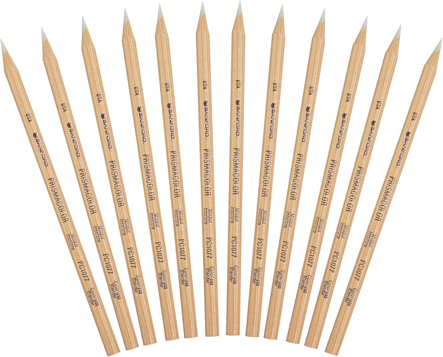 Prismacolor Colorless Blender Pencils, Adult Coloring, 12 Pack
