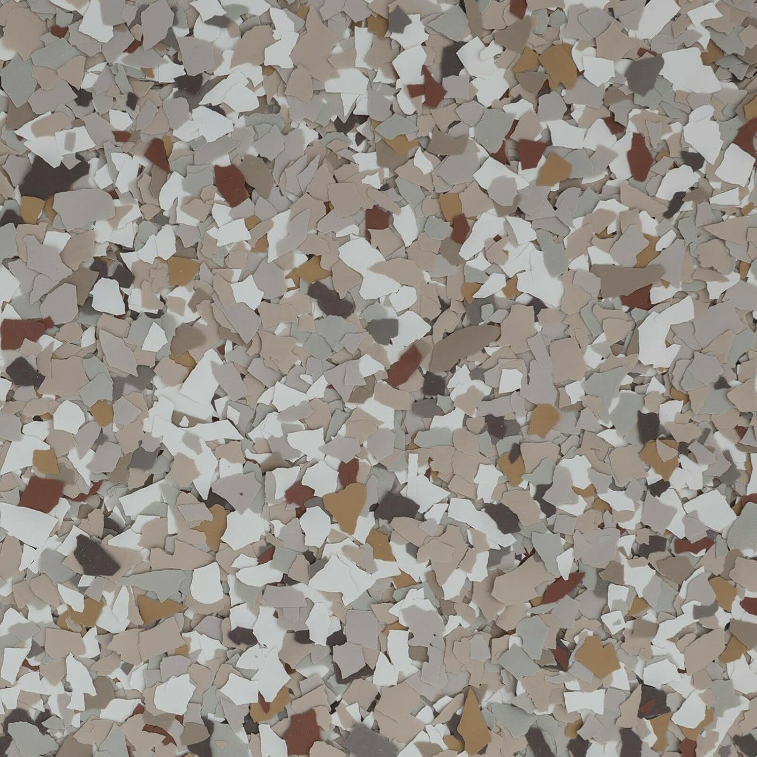Colored Epoxies 40 LB Box Signature Blend Epoxy Flake (Creekbed Flake)