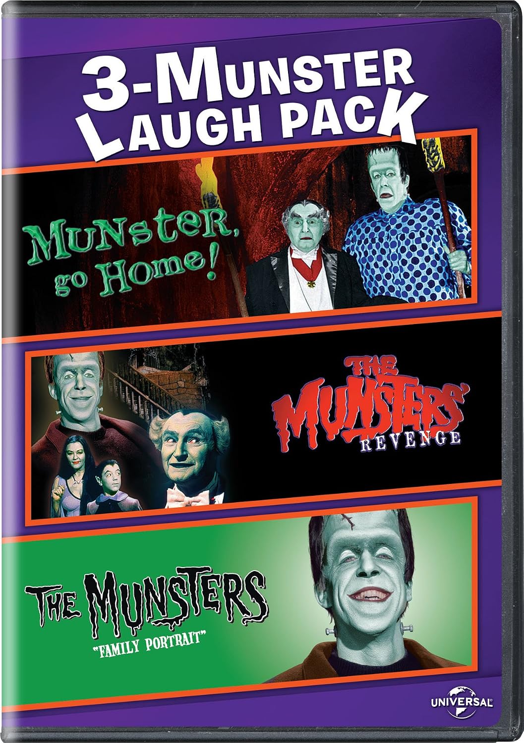 MUNSTER HOME/REVENGE/FAM LGHPK DVD