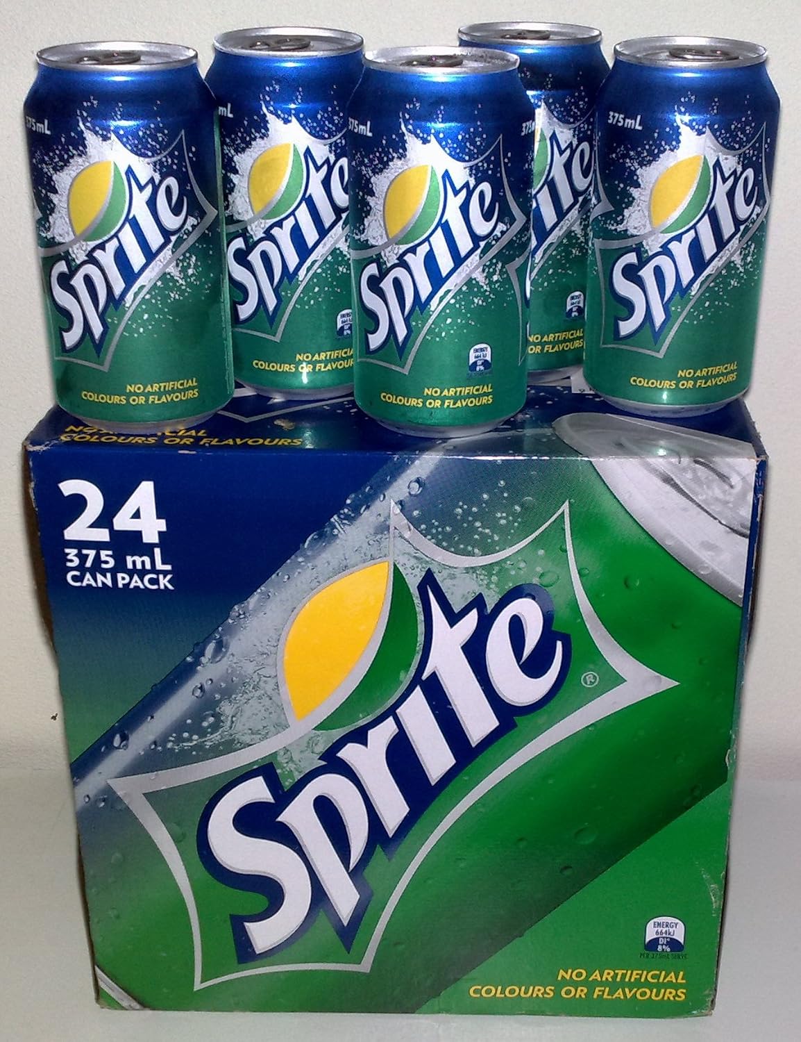 Sprite, Lemon Lime Flavor, 12-Ounce Cans (Pack of 24)