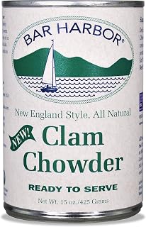Bar Harbor New England Clam Chowder, 90 Ounce (Pack of 6)