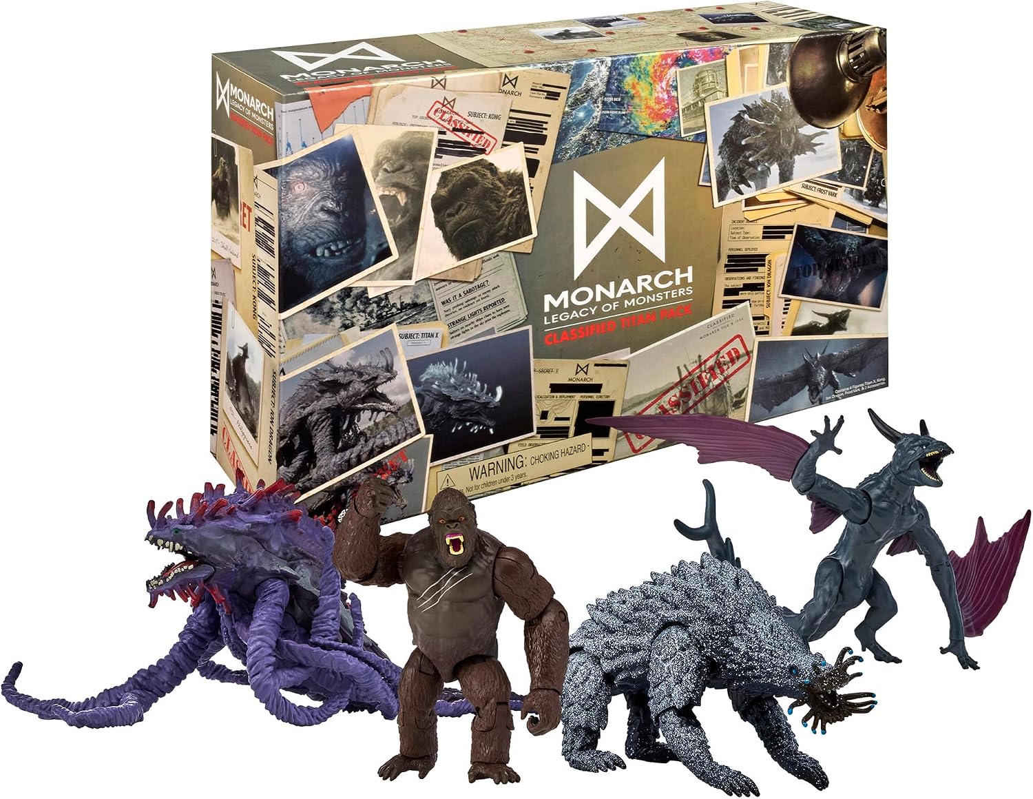 Monsterverse: Monarch 6" Figure Bundle for Amazon
