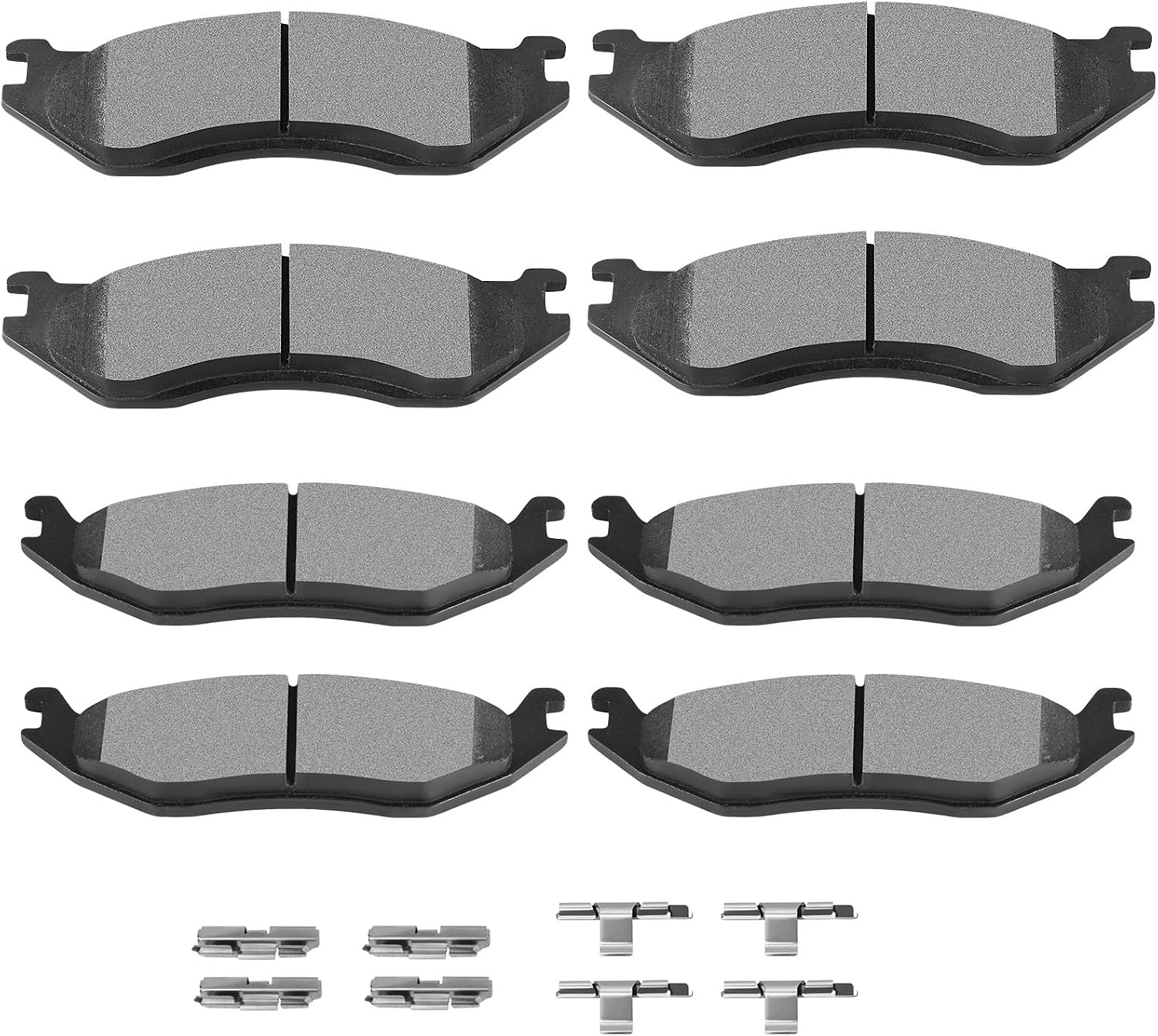 Ceramic Brake Pads Kits,SCITOO 8pcs Brakes Pads Set fit for 2003-2006 for Dodge for Durango,2002-2005 for Dodge for Ram 1500