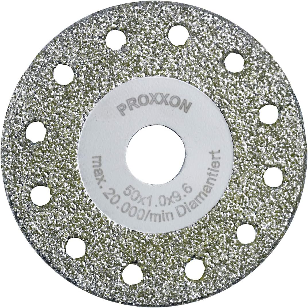 Proxxon 28557 Cutting and Profiling Disc, Diamond-Coated 50 x 1 x 10 mm, for LHW + LHW/A