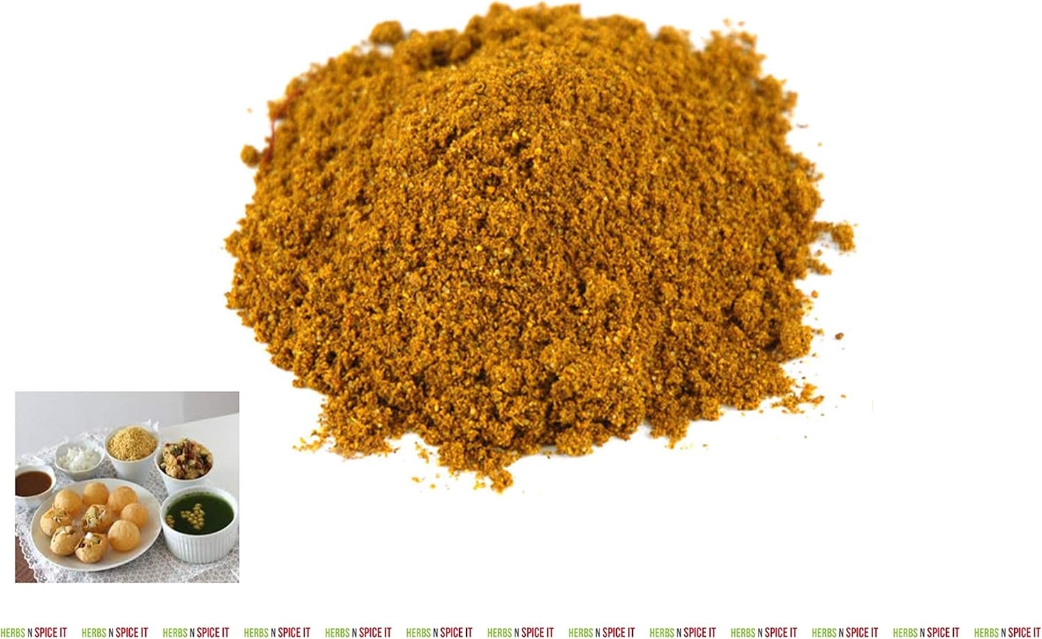 Ground & Whole Spices from Around The World Over 50 Varieties HerbsnSpiceit (Panipuri Masala 50gm)