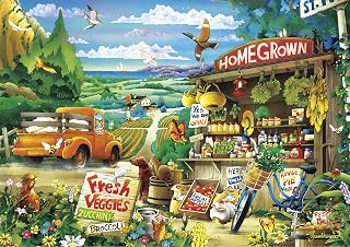 Buffalo Games - Days to Remember - Country Road - 500 Piece Jigsaw Puzzle Multicolor, 21.25"L X 15"W