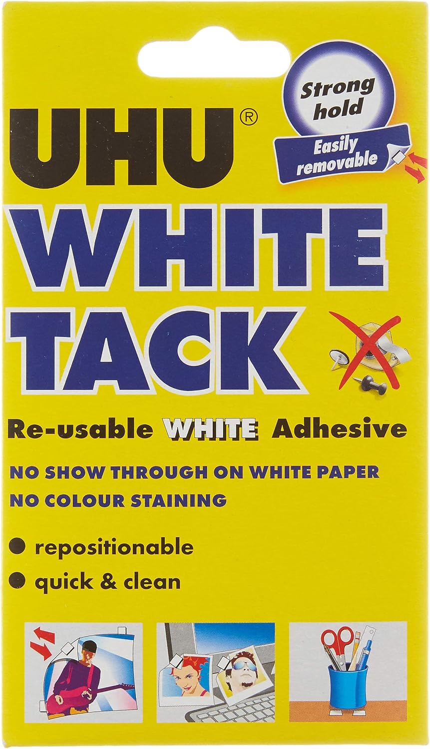 UHU 3-42196 Tack Handy - White