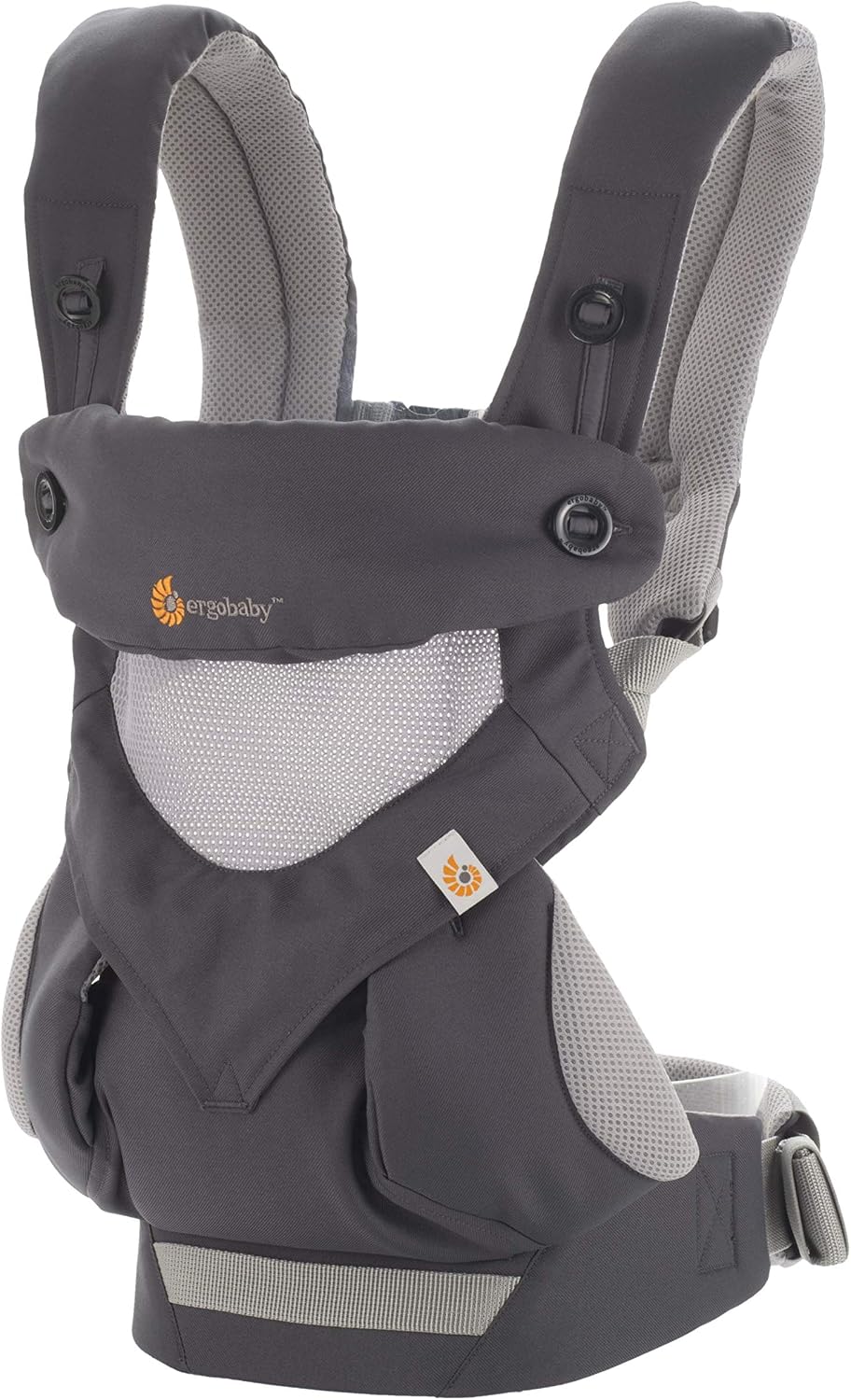 Ergobaby Baby Carrier for Toddler, 360 Cool Air Carbon Grey, 4-Position Ergonomic Child Carrier and Backpack
