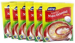 Nora Kitchen - Chinese Style Nido Oriental Soup Mix, 2.18oz (62g) 6 Pack