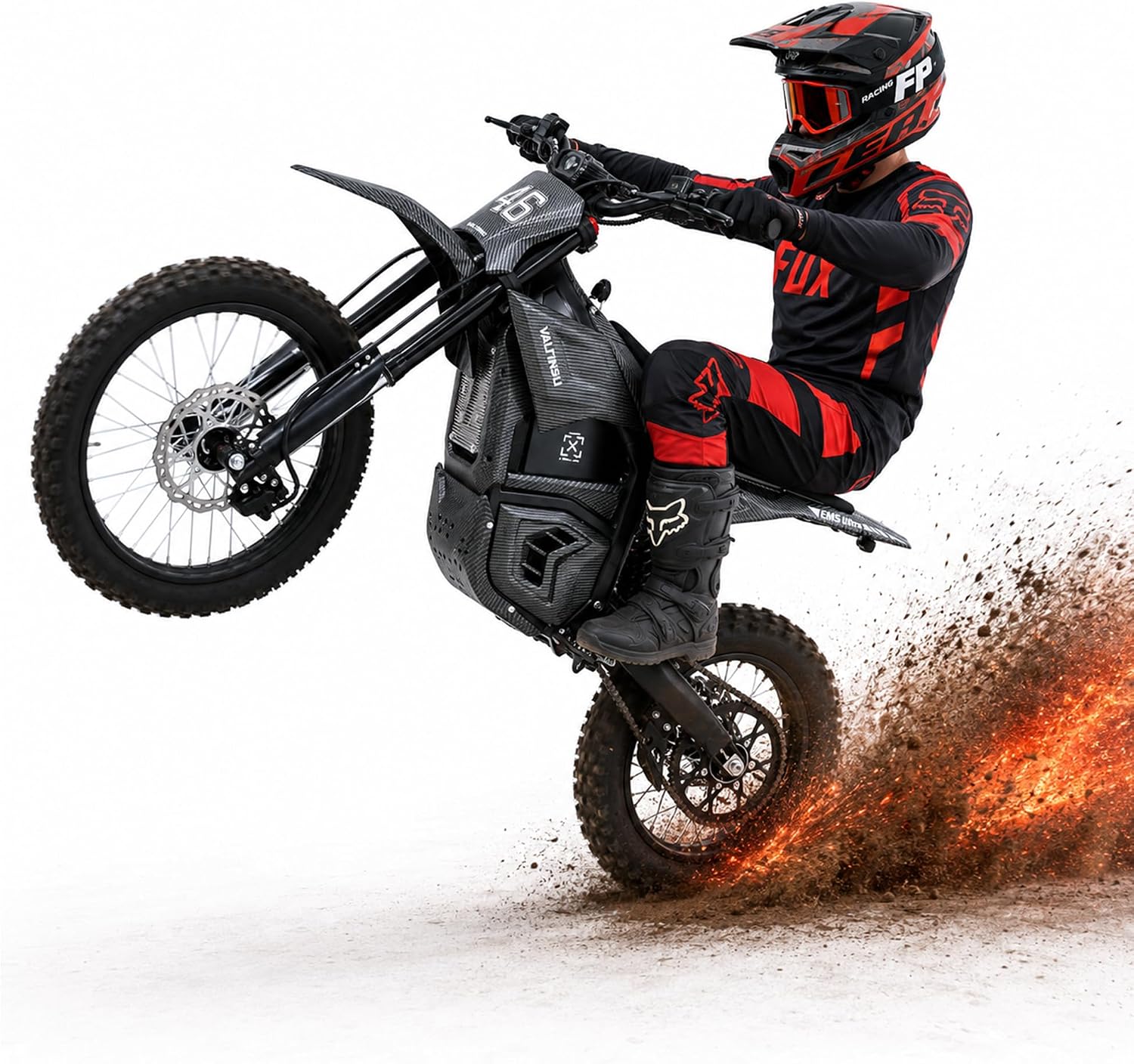 8000W EM5 Ultra 72V Electric Dirt Bike for Adults