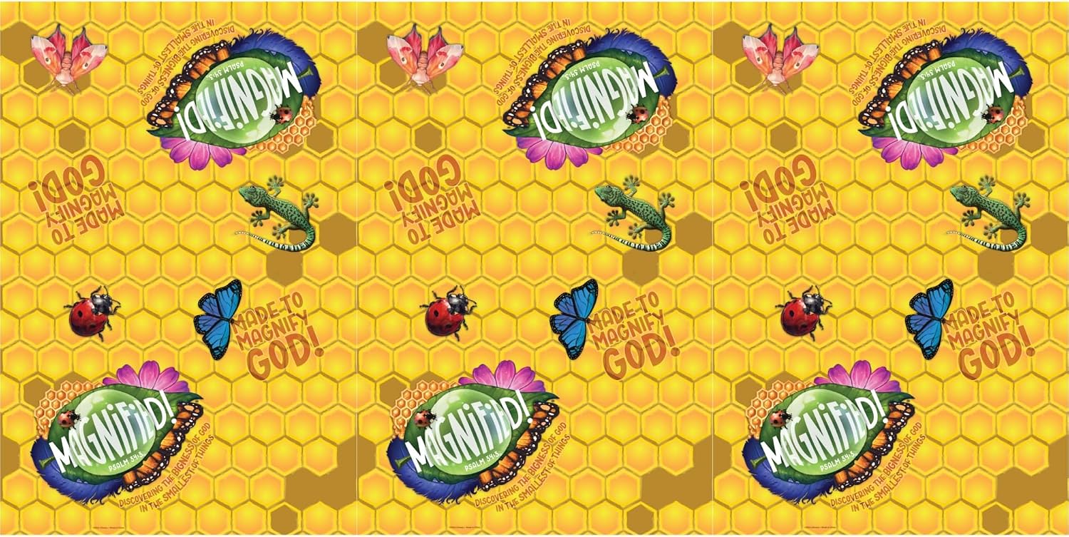 Lifeway Kids VBS 2025 Magnified! Tablecloths (Pack of 2)