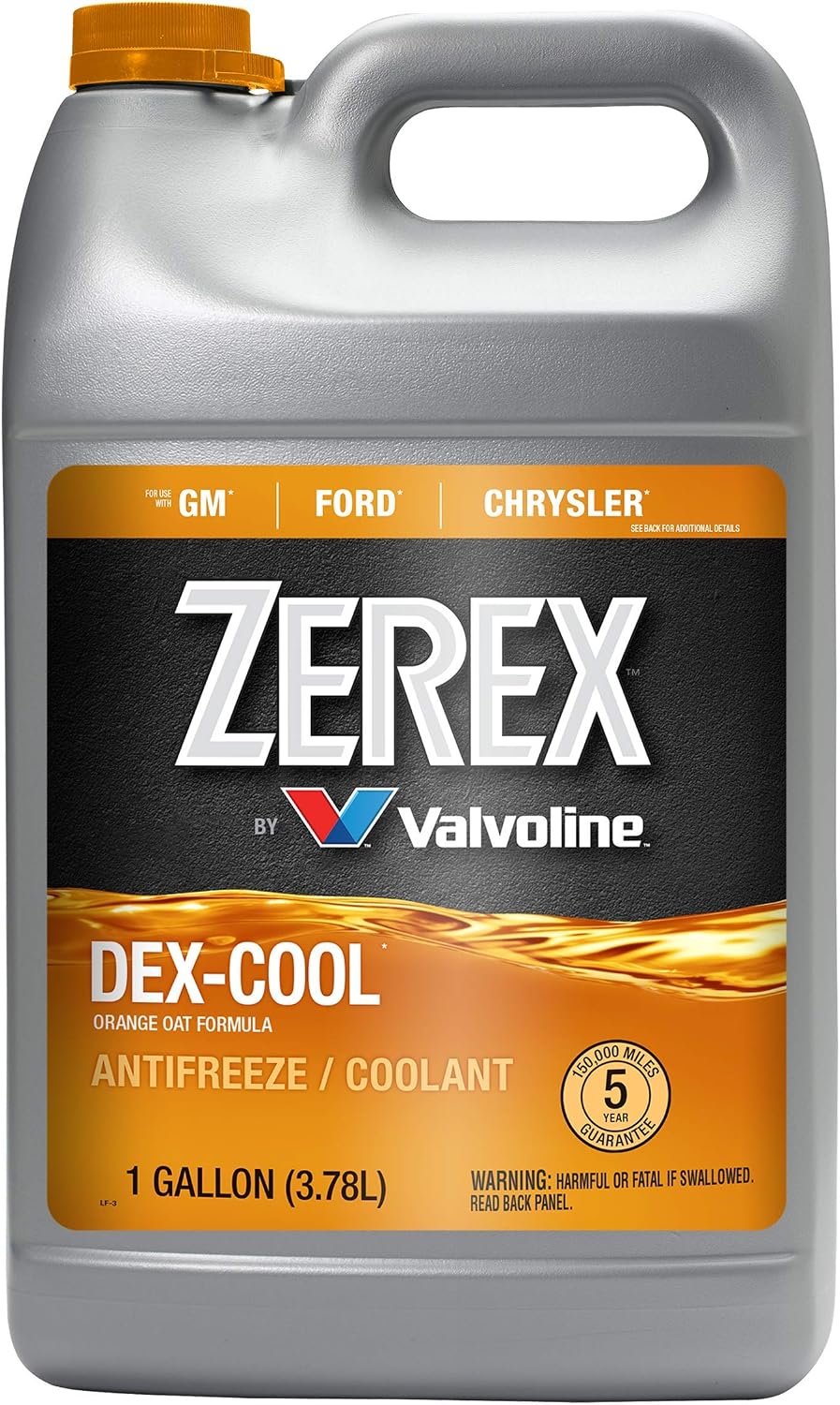 Zerex Valvoline DEX-Cool Organic Acid Technology Concentrate Antifreeze/Coolant 1 GA