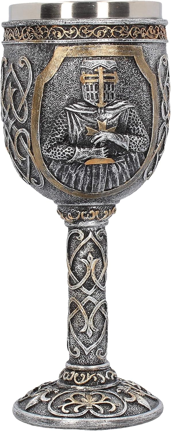 Nemesis Now Armoured Goblet Goblet 22cm Grey