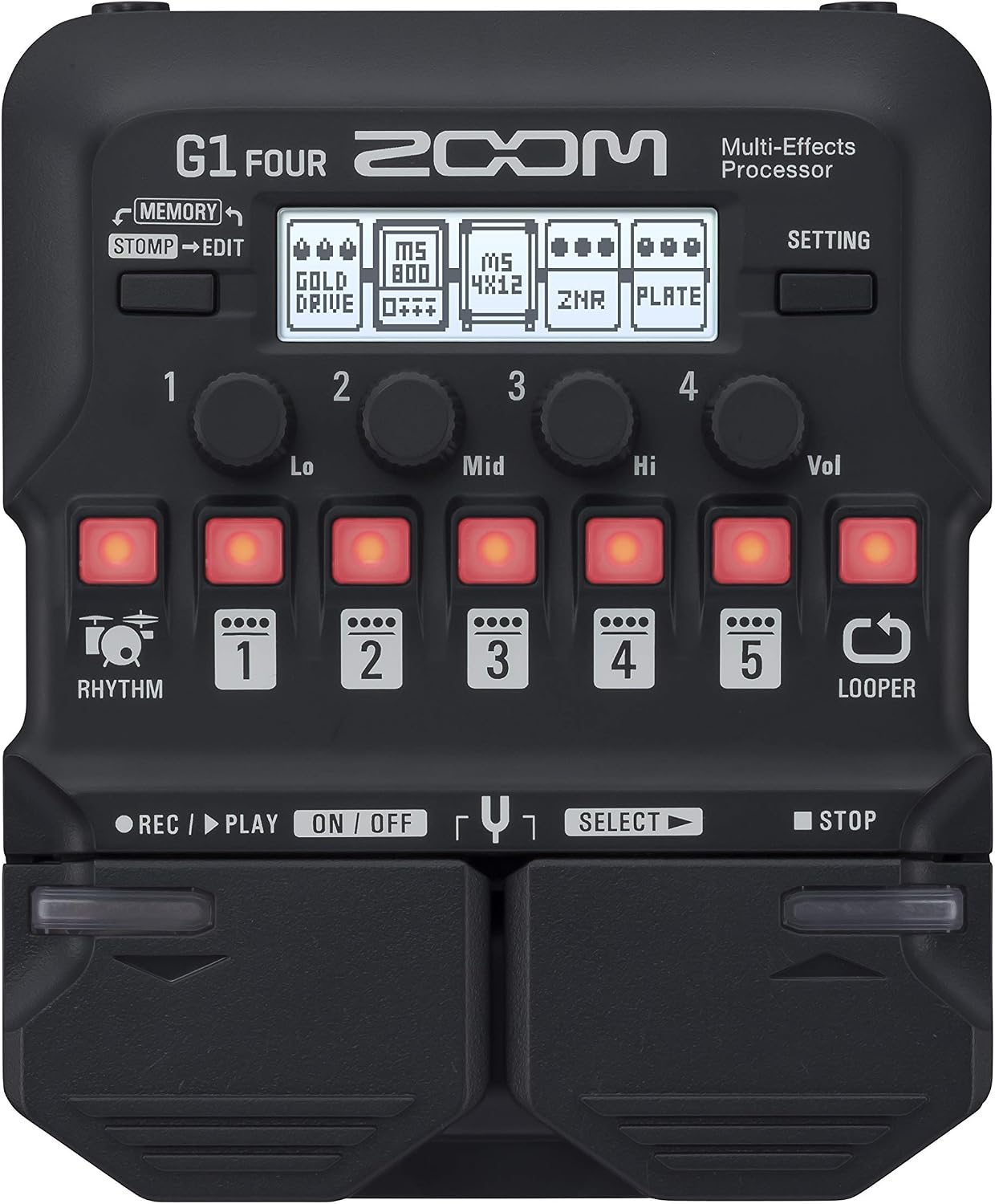 Zoom G1 Four Guitar Multi-Effects Processor