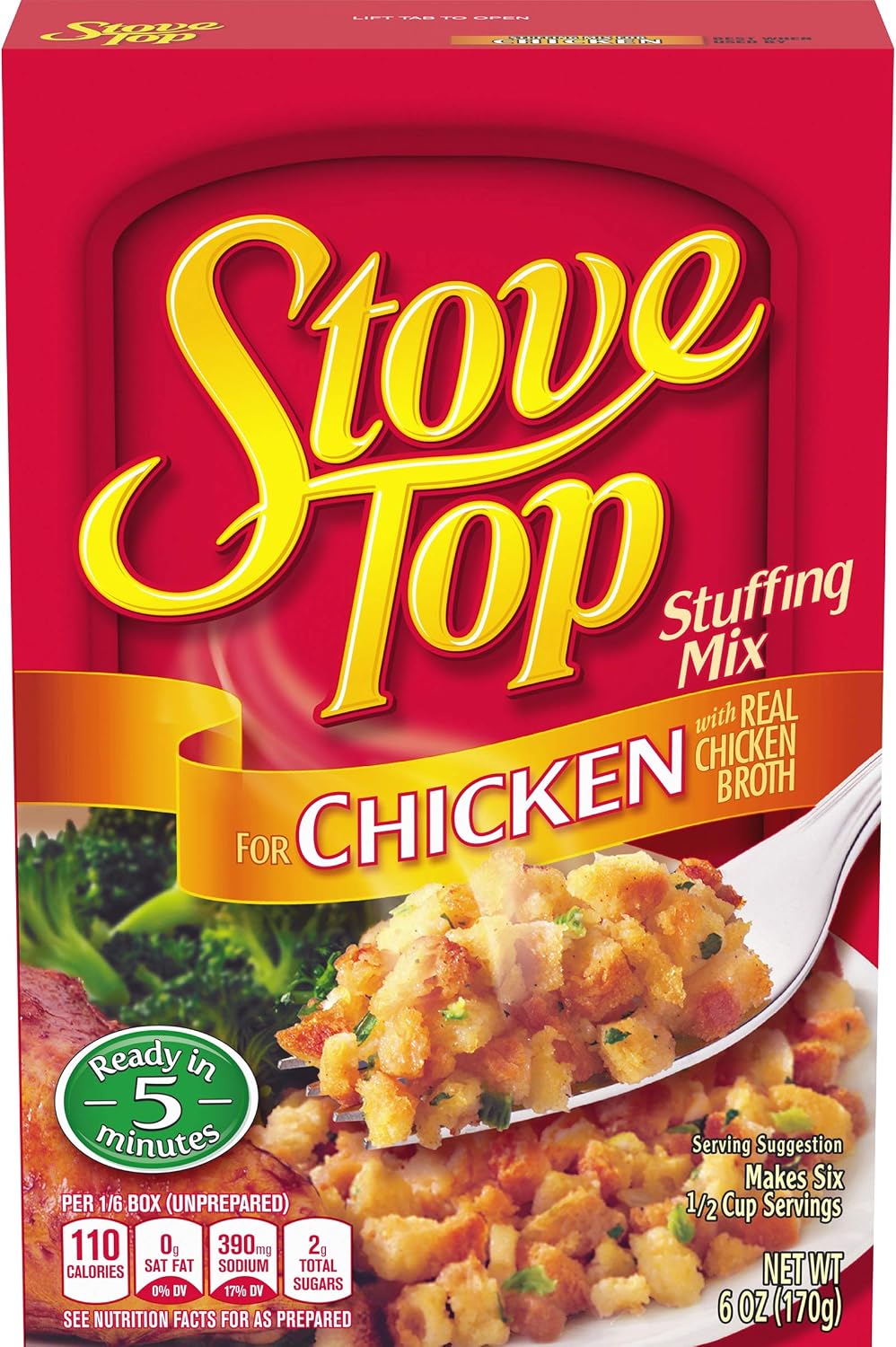 Stove Top Chicken Stuffing New 170 g (Pack of 3)