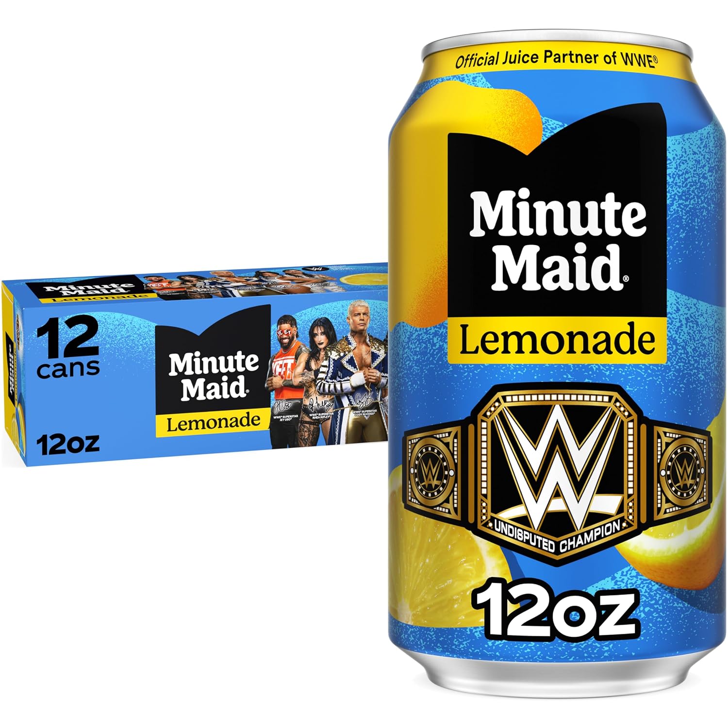 Minute Maid Lemonade, 12 Oz, Pack Of 12