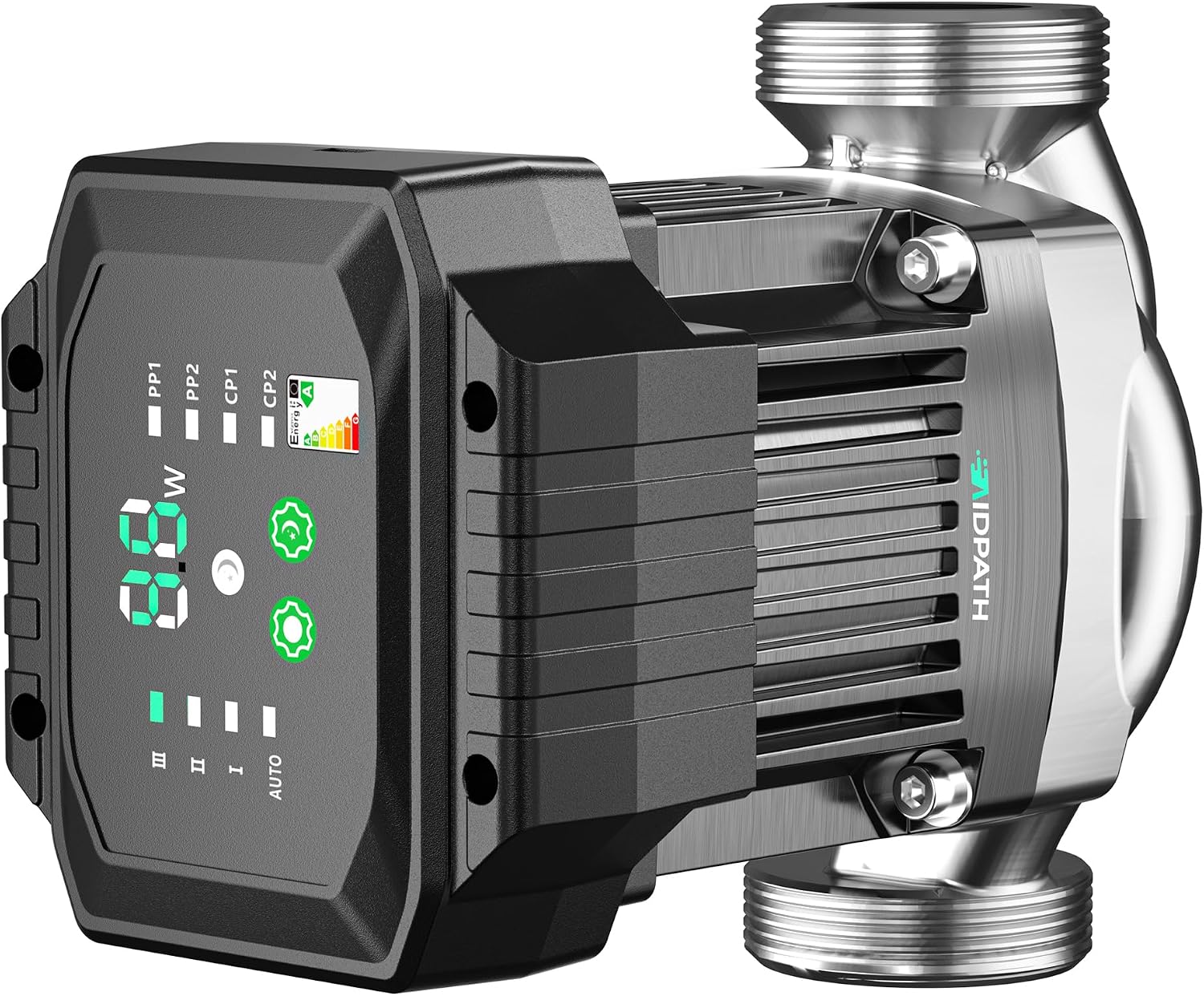 10.1GPM Smart Hot Water Circulation Pump/Recirculating Pump 45Watts