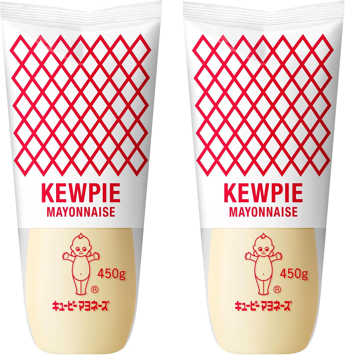 Kewpie Mayonnaise 450g (Pack of 2) | Rich, Umami-Packed Japanese Mayo