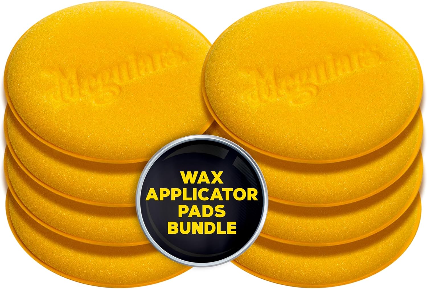 Meguiar's Supreme Shine 4" Foam Applicator Pads, 8 Pack