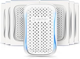 Clarifion - DSTx 2.0 Portable Air Purifier (6 Pack) - Plug In Air Ionizer HEPA Air Filter, Mini Personal Air Purifiers For, Bedroom and Pets Helps With Dust, Smoke, Airborne Dust and Odors