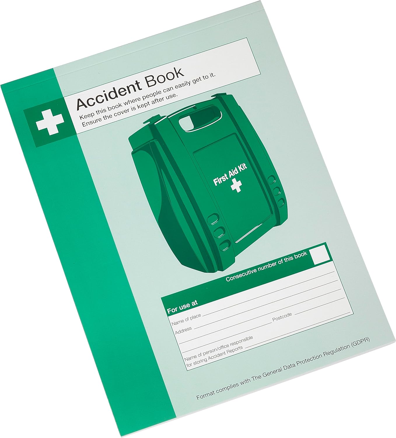 Safety First Aid Group Accident Book A4