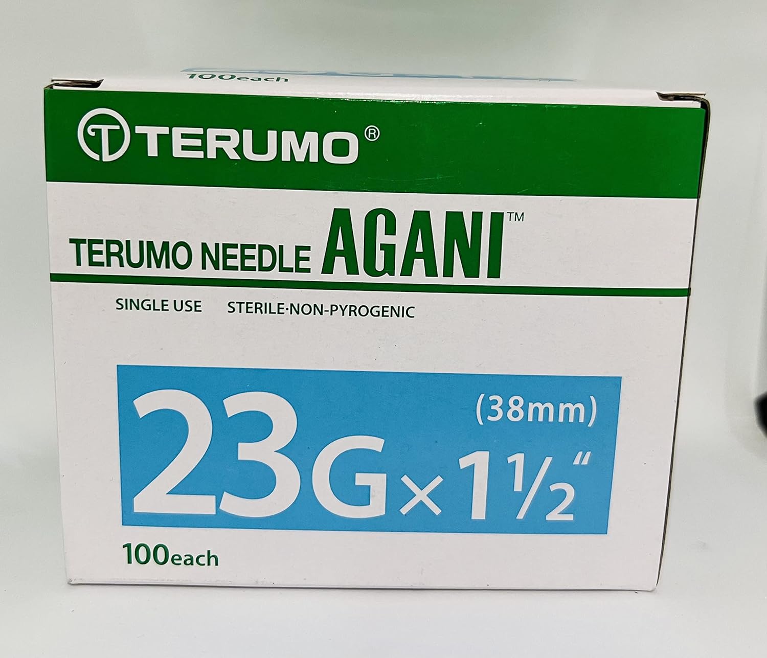 23G x 1 1/2" (0.60x38mm) 100 Each/Pack