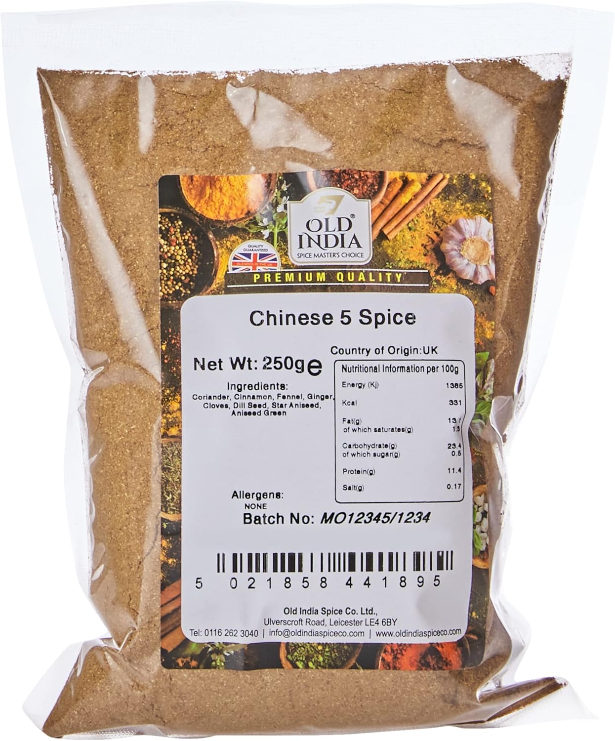 Old India Chinese 5 Spice 250g