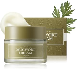 I'm from Mugwort Cream, For all skin type, 1.69 fl oz | Moisturizer with 73.55% Mugwort Extract, Soothing, Calming, Redness Relief with Sebum control
