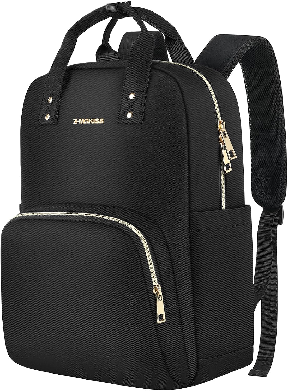 Z-MGKISS Laptop Backpack for Women, Casual Daypack Rucksack Bag 15.6 Inch, Lightweight Backpack for Ladies Teacher Nurse