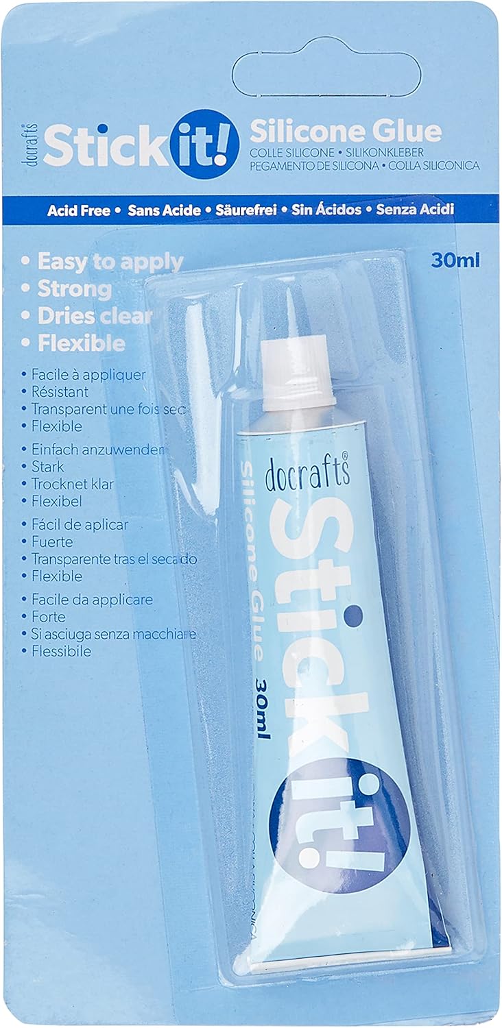 Stick it 30 ml Silicone Silicone Glue Tube, Transparent