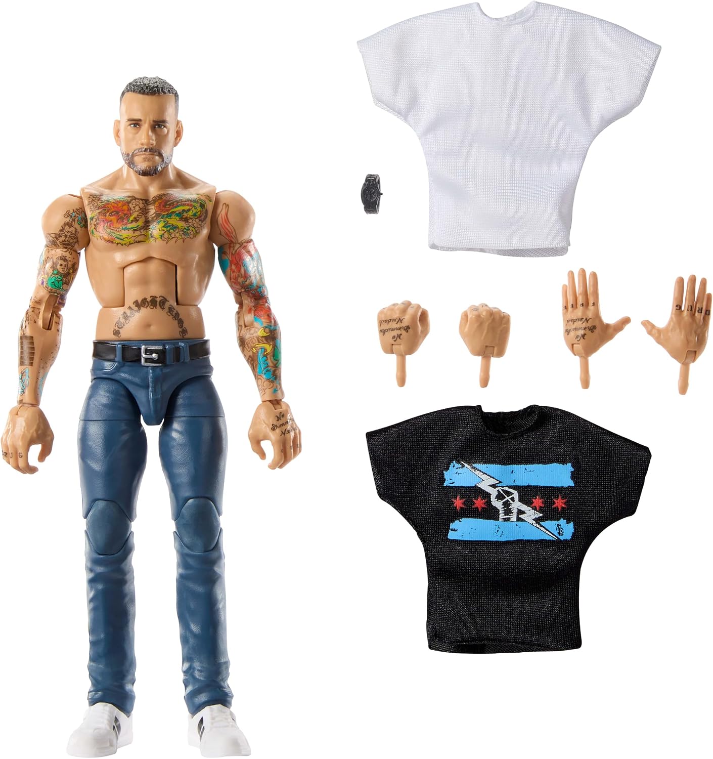 WWE Elite Collection Creations Exclusive CM Punk Returns 6" Action Figure
