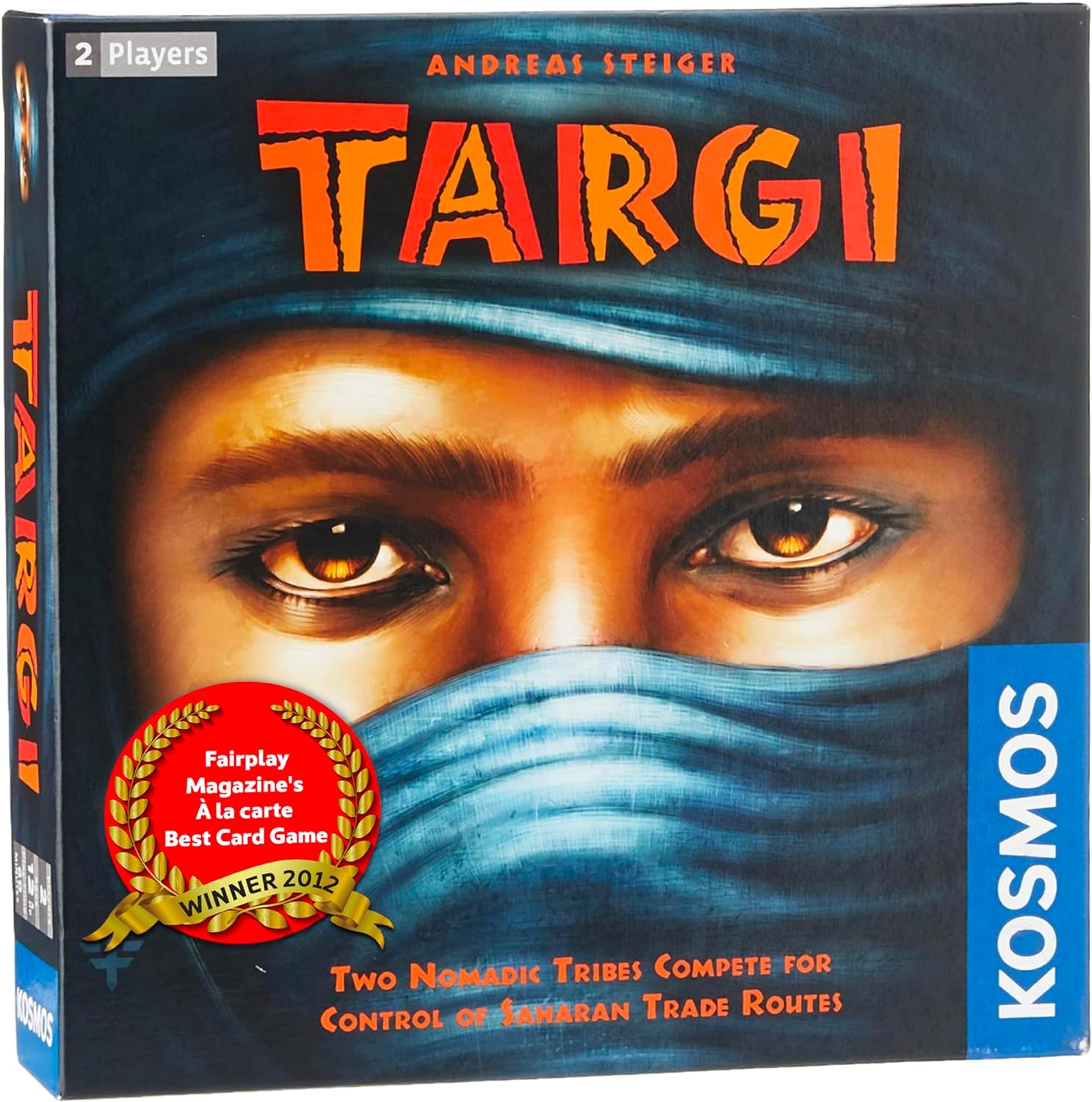 Thames & Kosmos | 691479 | Targi: Two Nomadic Tribes Compete for Trade Routes | Competitive Strategy Game | 2-Players | Ages 12+