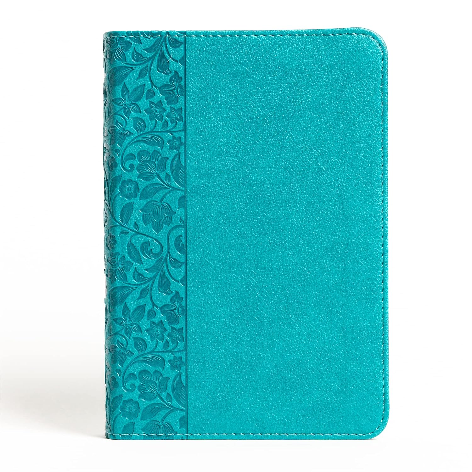 NASB Large Print Compact Reference Bible, Teal LeatherTouch, Red Letter, Presentation Page, Cross-References, Full-Color Maps, Easy-to-Read Bible Karmina Type