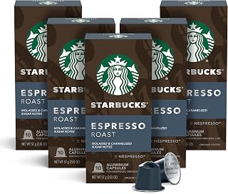 Starbucks by Nespresso Original Line Dark Roast Espresso, 50-count Espresso Pods