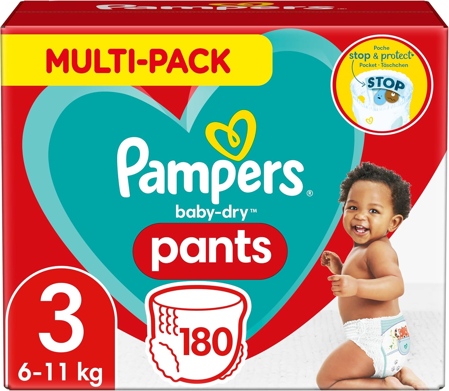 Pampers Baby-Dry Nappies/Pants
