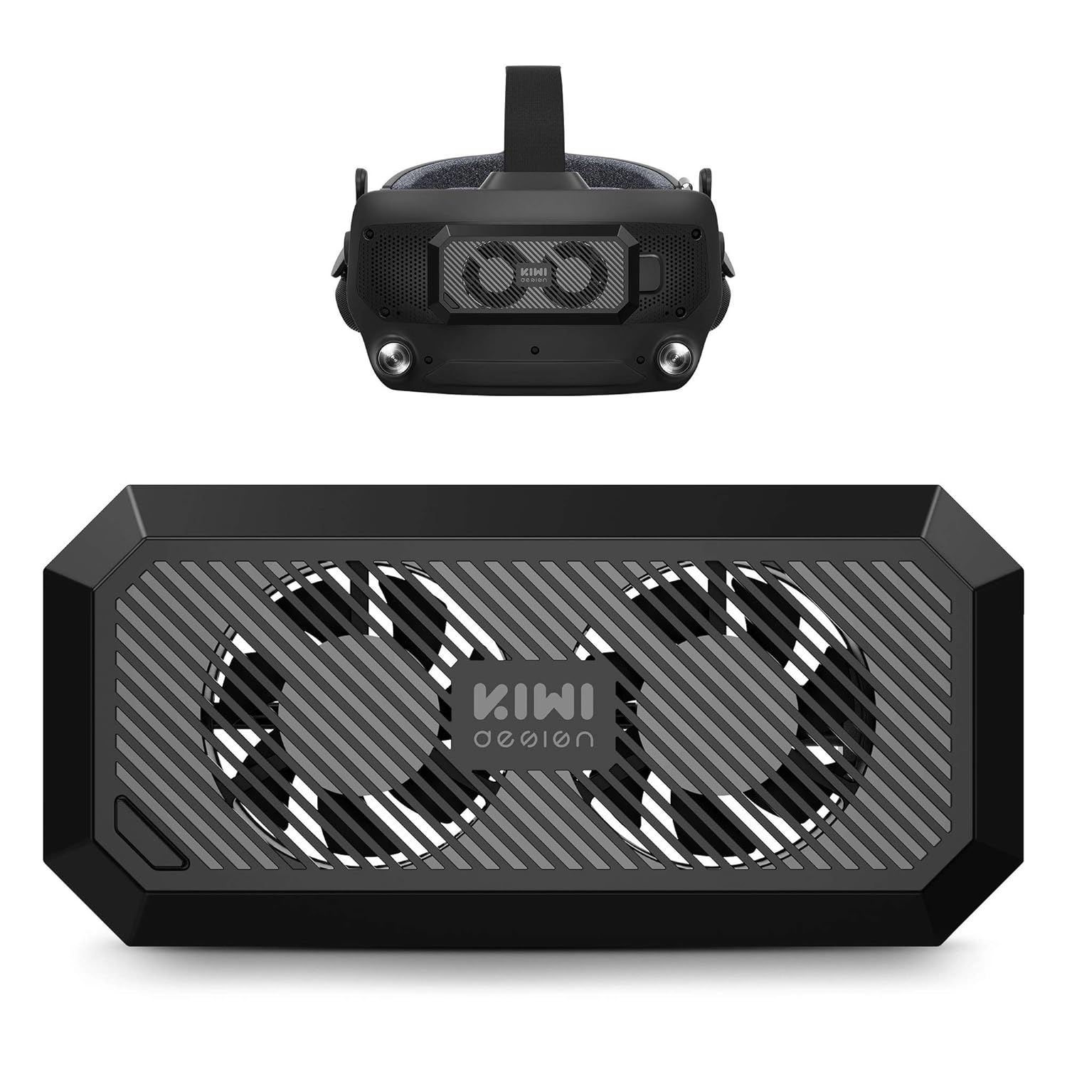 KIWI design USB Radiator Fans Accessories for Valve Index, Cooling Heat for VR Headset in The VR Game and Extends The Life of Valve Index
