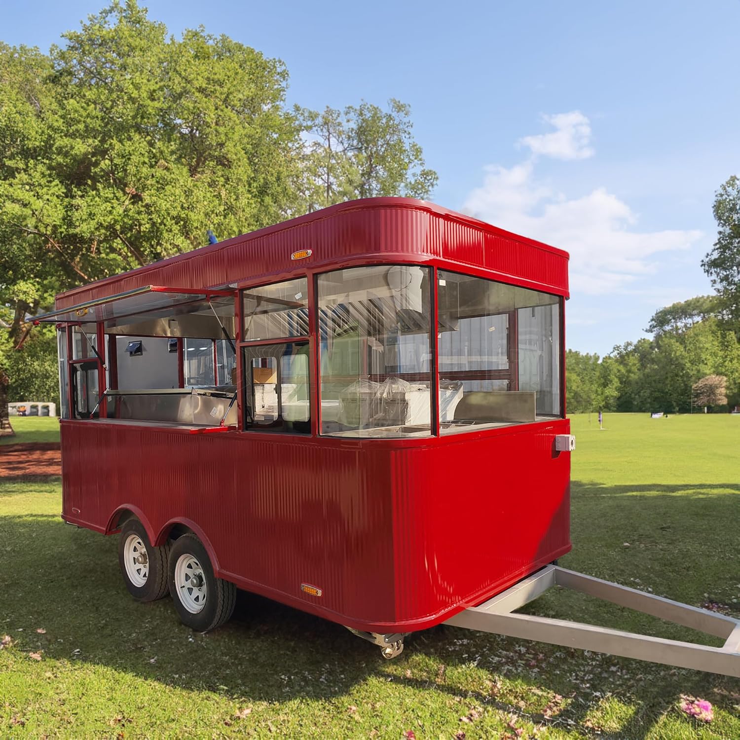 Hot Dog Cart, Custom Utility Cart Coffee Trailer, Food Truck Trailers for Sale