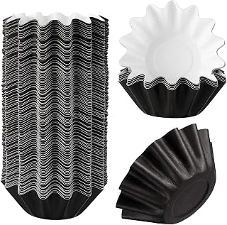Boao Wax Melt Liners Reusable Wax Warmer Leakproof Candle Warmer Liners Wax Tray for Scented Wax, Electric Wax Warmers Pluggable Wax Melter and Burner(Black, 25 Pieces)
