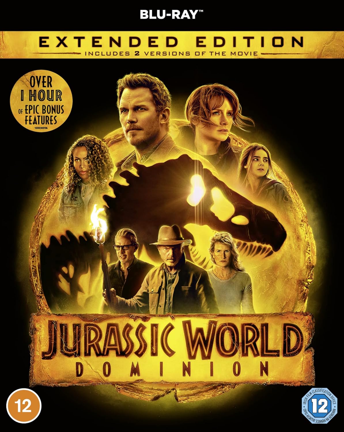 Jurassic World Dominion [Blu-ray] [2022] [Region Free]